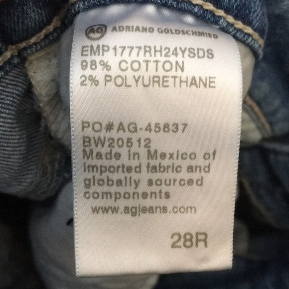 LADIES’ Adriano Goldschmied Distressed Farrah Skinny Ankle Denim Jeans 28 - Picture 10 of 16